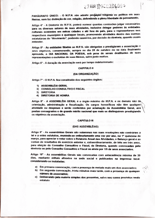 estatuto 8 